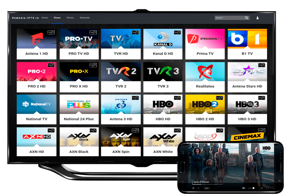 IPTV România Germania — Canale românești HD pentru diaspora din Germania